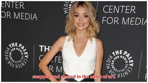 sarah hyland naked|Sarah Hyland Strips Down in Bathtub for Raw Photo Shoot